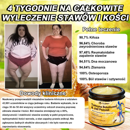 🦴𝑷𝒖𝒓𝐞𝐿𝒖𝒙𝐨® Toksyna botulinowa i jad pszczeli Krem przeciwbólowy do gojenia kości🦴🦴