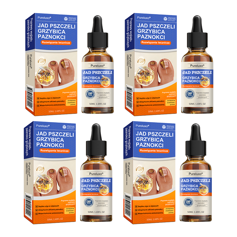 🐝👣Pureluxo® Bienengift Nagelpilz Leczenie: Całkowite rozwiązanie problemu grzybicy paznokci🌟👣👣