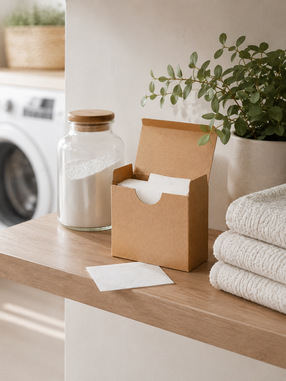 Laundry Detergent Sheets – Pre-Measured Washer Strips for Fresh, Mess-Free Laundry