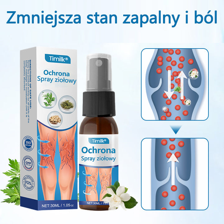 Timilk® VeinGuard Herbal Spray-✅ Klinicznie udowodniono, że eliminuje żylaki w zaledwie 7 dni!💚
