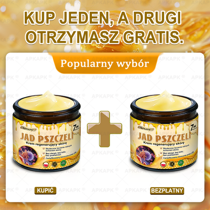 Polecane przez USK w Białymstoku · Wyprodukowano w Polsce✨✨ 𝖠𝖯𝖪𝖠𝖯𝖪® krem regenerujący skórę z jadem pszczelim💰✨✨✨✨