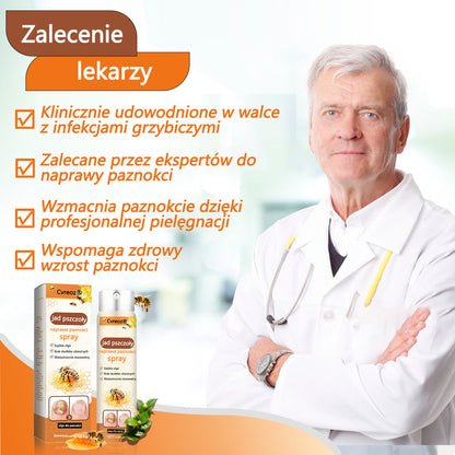 👣Spray z jadem pszczelim na paznokcie✅ Certyfikowany przez PTD👣