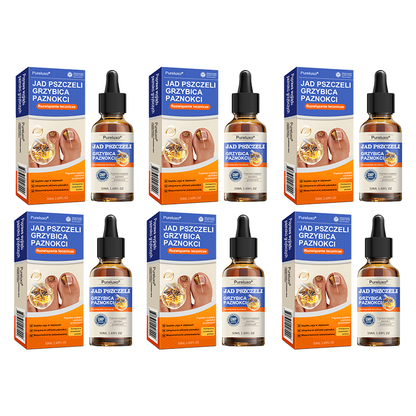 🐝👣Pureluxo® Bienengift Nagelpilz Leczenie: Całkowite rozwiązanie problemu grzybicy paznokci🌟👣👣