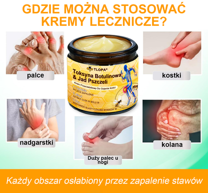 🦴𝑷𝒖𝒓𝐞𝐿𝒖𝒙𝐨® Toksyna botulinowa i jad pszczeli Krem przeciwbólowy do gojenia kości🦴🦴