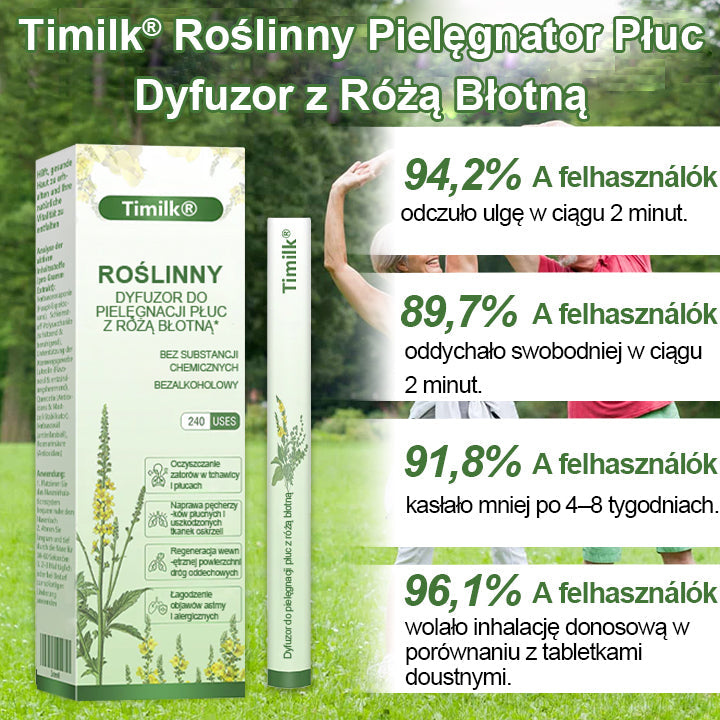 Timilk® Botanical LungCare Dyfuzor z ekstraktem z dziewanny🔥