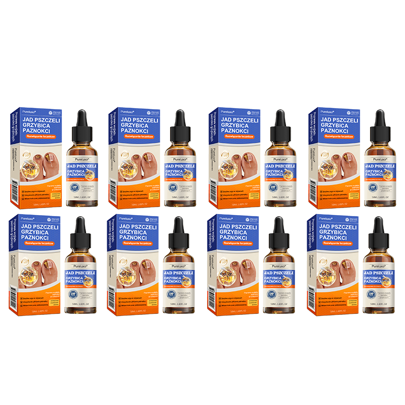 🐝👣Pureluxo® Bienengift Nagelpilz Leczenie: Całkowite rozwiązanie problemu grzybicy paznokci🌟👣👣