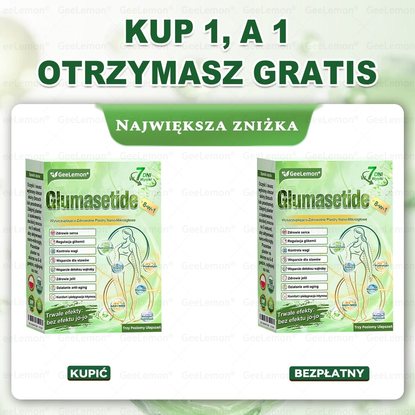 👩‍⚕️Oficjalny Sklep | 🎁 Pureluxo® 𝐆𝐥𝐮𝐦ase𝐭𝐢𝐝𝐞 𝟖 𝐰 𝟏 Smukły i Zdrowy Nano Plaster z Mikronakłuciami 🇵🇱(Tylko raz dziennie, widoczne zmiany już w 7 dni)✅ Na otyłość, 🅛🅞🅞🅢🅔 🅢🅚🅘🅝 wiotką skórę, cukrzycę, bezdech senny, problemy ze stawami i wiele więcej🎅🎅🎄🎄🎄🎄