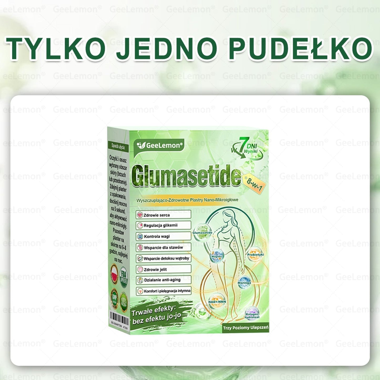 👩‍⚕️Oficjalny Sklep | 🎁 Pureluxo® 𝐆𝐥𝐮𝐦ase𝐭𝐢𝐝𝐞 𝟖 𝐰 𝟏 Smukły i Zdrowy Nano Plaster z Mikronakłuciami 🇵🇱(Tylko raz dziennie, widoczne zmiany już w 7 dni)✅ Na otyłość, 🅛🅞🅞🅢🅔 🅢🅚🅘🅝 wiotką skórę, cukrzycę, bezdech senny, problemy ze stawami i wiele więcej🎅🎅🎄🎄🎄🎄