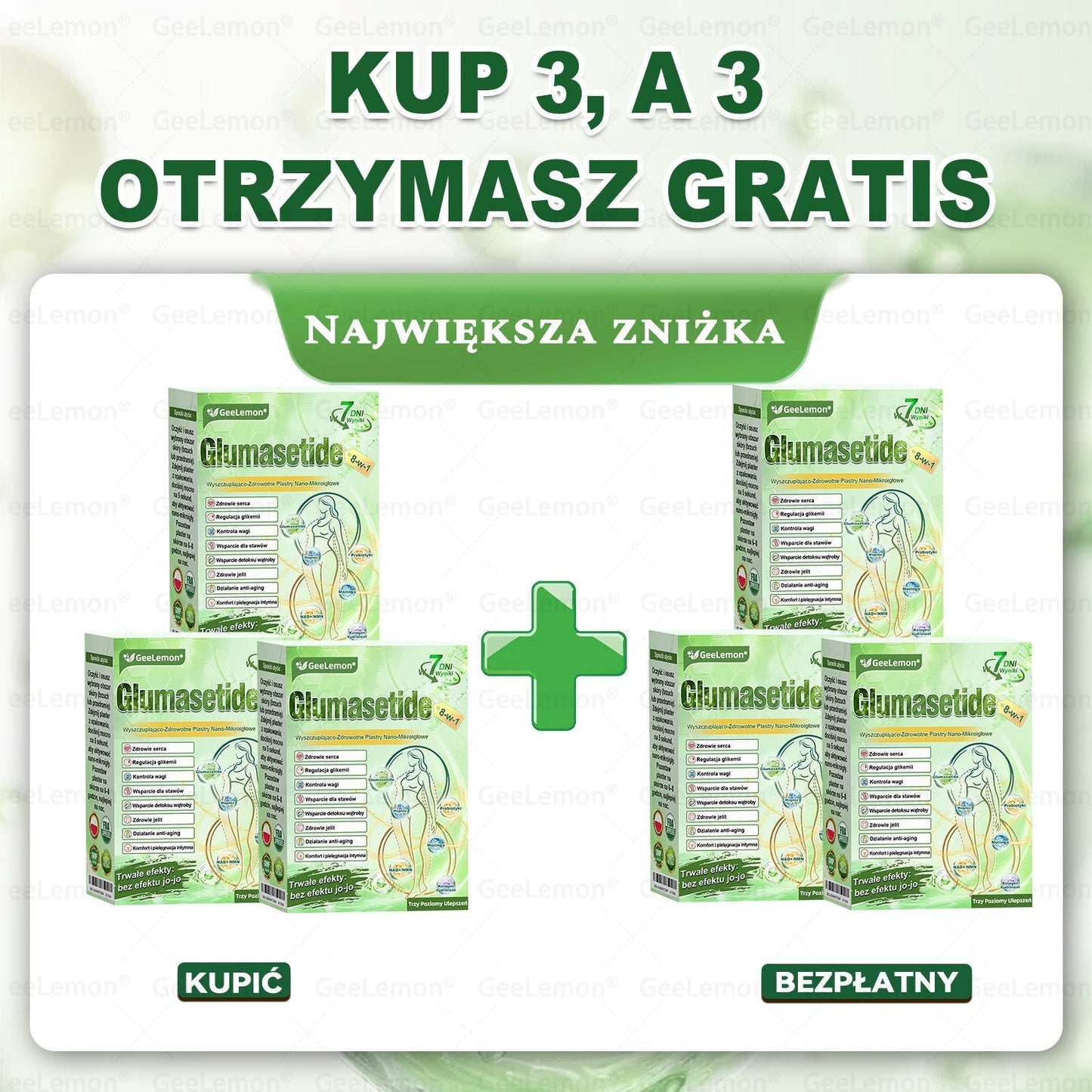 👩‍⚕️Oficjalny Sklep | 🎁 Pureluxo® 𝐆𝐥𝐮𝐦ase𝐭𝐢𝐝𝐞 𝟖 𝐰 𝟏 Smukły i Zdrowy Nano Plaster z Mikronakłuciami 🇵🇱(Tylko raz dziennie, widoczne zmiany już w 7 dni)✅ Na otyłość, 🅛🅞🅞🅢🅔 🅢🅚🅘🅝 wiotką skórę, cukrzycę, bezdech senny, problemy ze stawami i wiele więcej🎅🎅🎄🎄🎄🎄