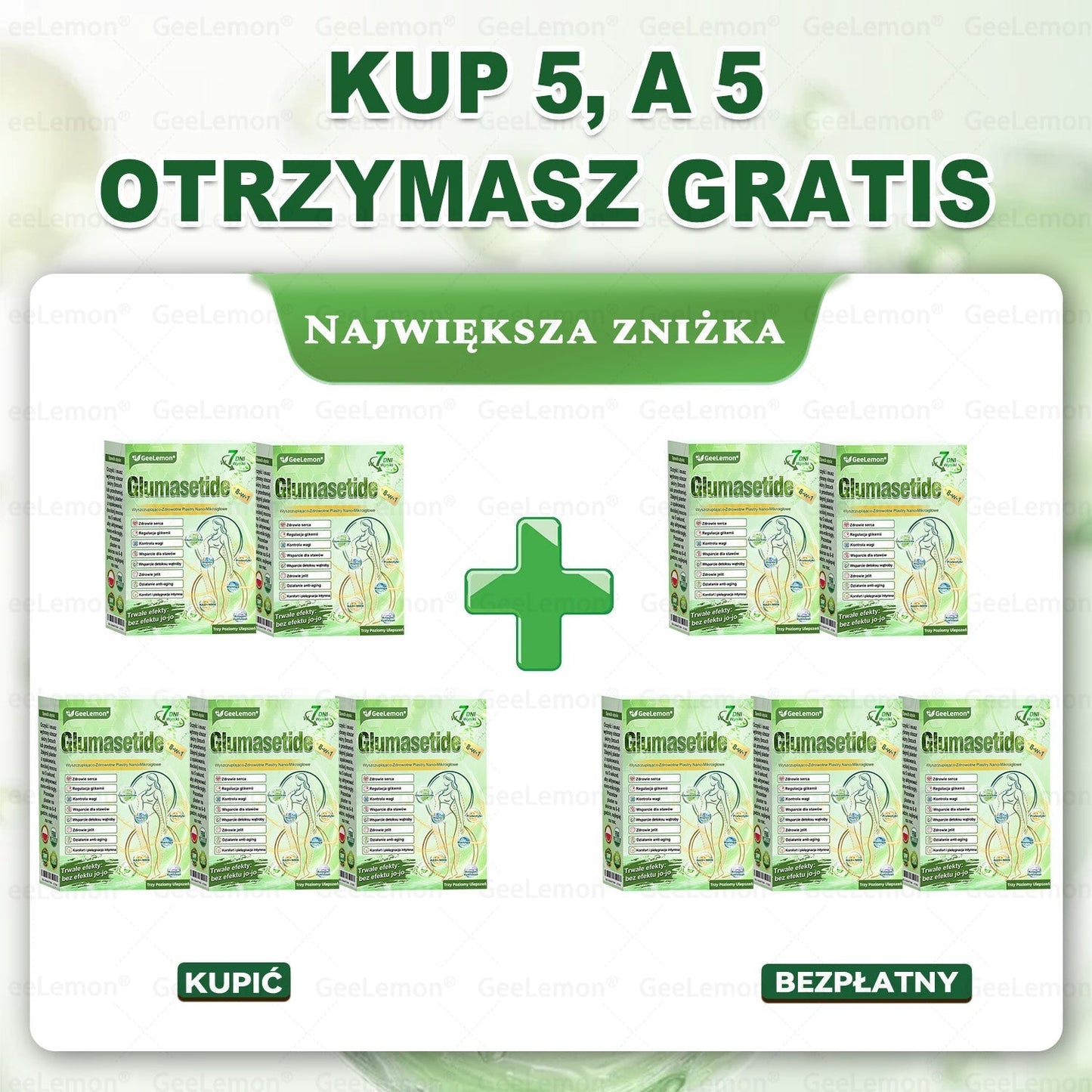 👩‍⚕️Oficjalny Sklep | 🎁 Pureluxo® 𝐆𝐥𝐮𝐦ase𝐭𝐢𝐝𝐞 𝟖 𝐰 𝟏 Smukły i Zdrowy Nano Plaster z Mikronakłuciami 🇵🇱(Tylko raz dziennie, widoczne zmiany już w 7 dni)✅ Na otyłość, 🅛🅞🅞🅢🅔 🅢🅚🅘🅝 wiotką skórę, cukrzycę, bezdech senny, problemy ze stawami i wiele więcej🎅🎅🎄🎄🎄🎄